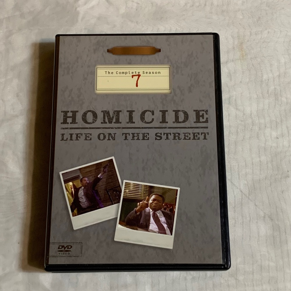 Homicide Life on the Street The Complete Season 7 DVD 6-Disc Set NBC A&E Drama